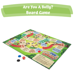 6 Conflict & Resolution Games by Junior Learning Are you a bully? board game on white background