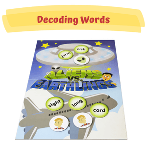 6 Phonics Games by Junior Learning Decoding Words game