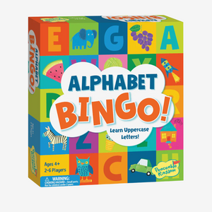 Alphabet Bingo board game by Peaceable Kingdom 643356058402