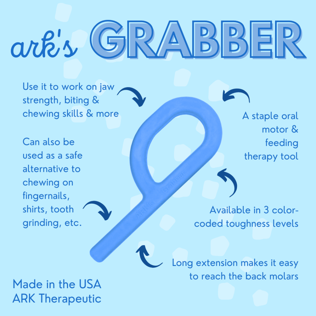 Ark Grabber original chew tool info graphic