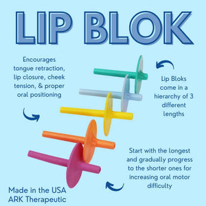 Ark Lip Bloks straw mouthpiece flexible and standard info graphic