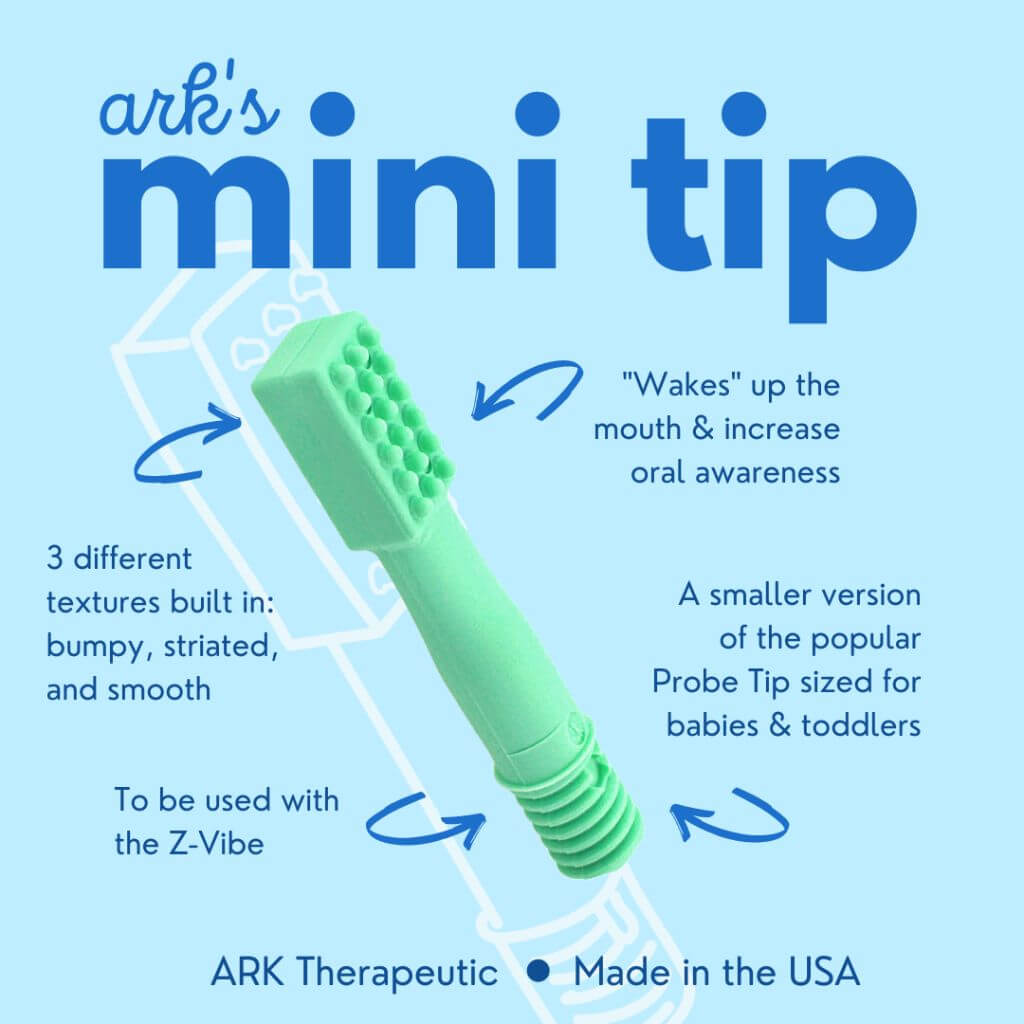 Ark’s Z Vibe Mini Tip - A Smaller Version of the Probe Tip - Sensory Stand