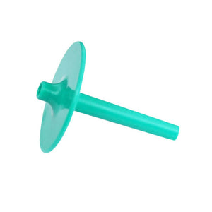 Ark Therapeutic lip blok standard straw mouthpiece 1/4" turquoise side view
