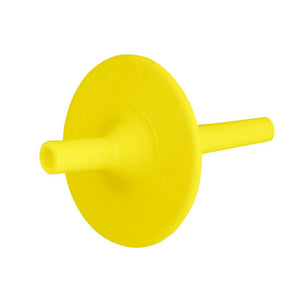 Ark Therapeutic lip blok standard straw mouthpiece 3/4" yellow front view