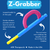Ark's Z-Grabber vibrating therapy tool with textured Bite-n-Chew tip XL info graphic