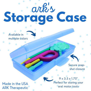 Ark Z-Vibe small storage case blue info graphic 