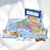 Australia Geography Board Game by Knowledge Builder Second Edition box and contents