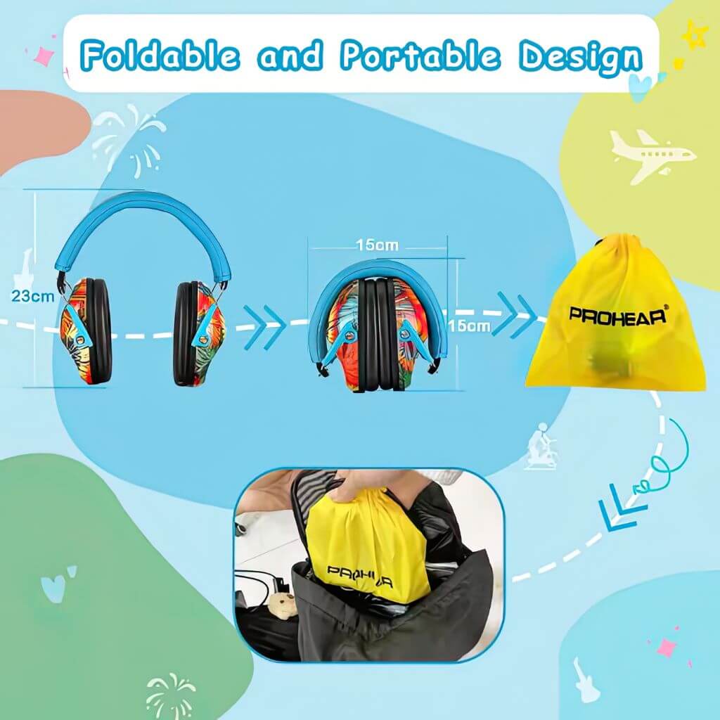 Autism ear muffs info graphic