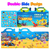 Barrier game ocean reusable sticker book front and back image