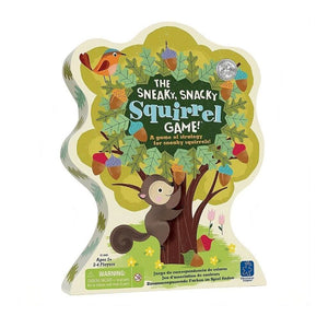 Box of The Sneaky, Snacky Squirrel Board Game by Educational Insights on white background