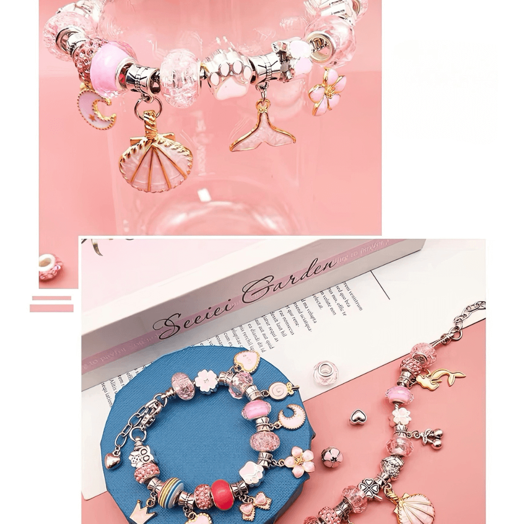 Bracelet making kit for girls