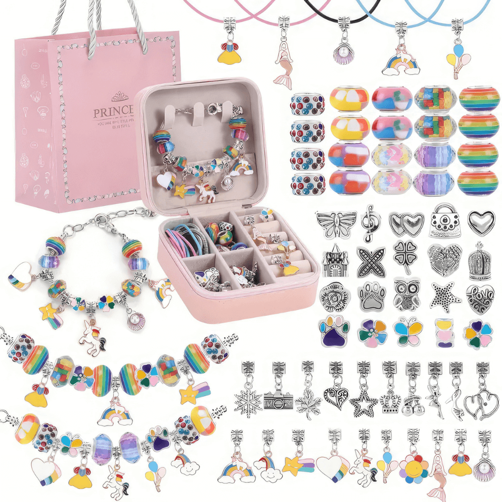 Bracelet making kit rainbow