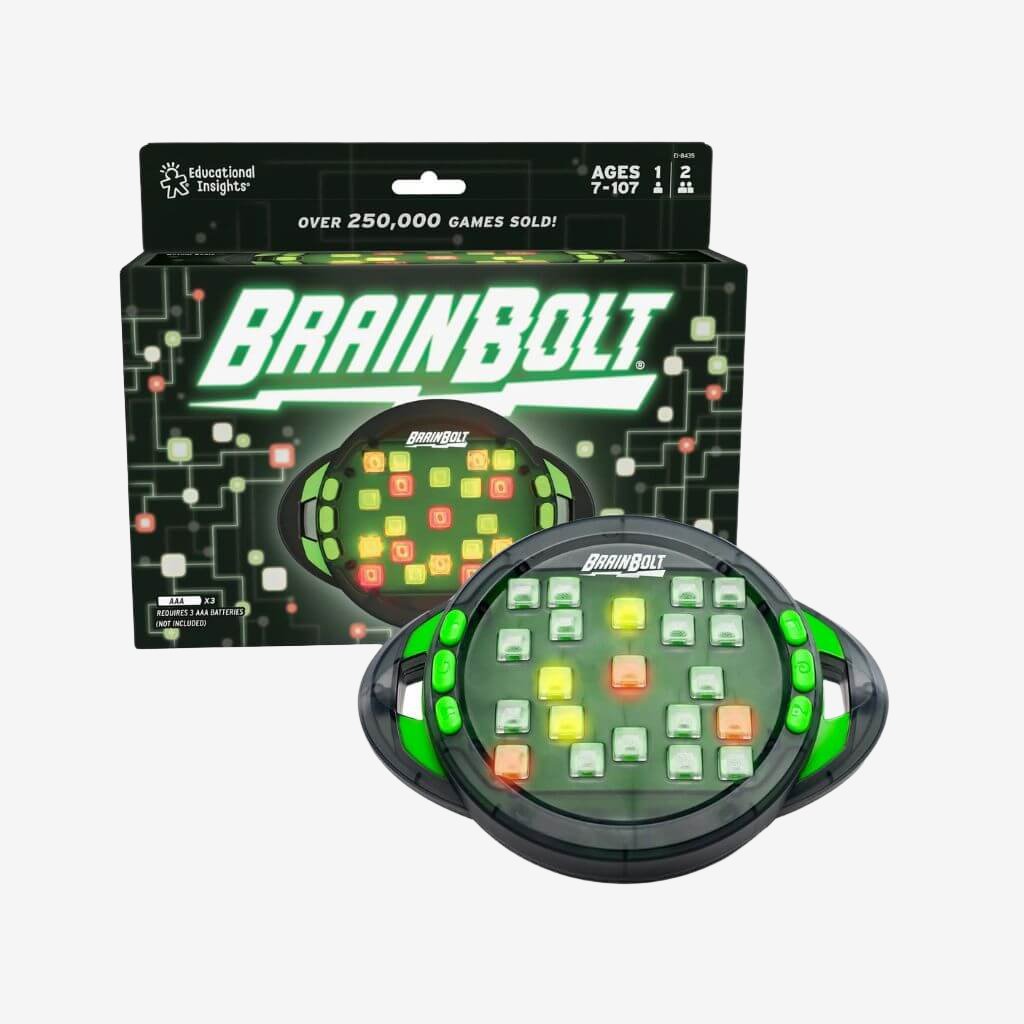 BrainBolt® Memory Game by  Educational Insights on white background