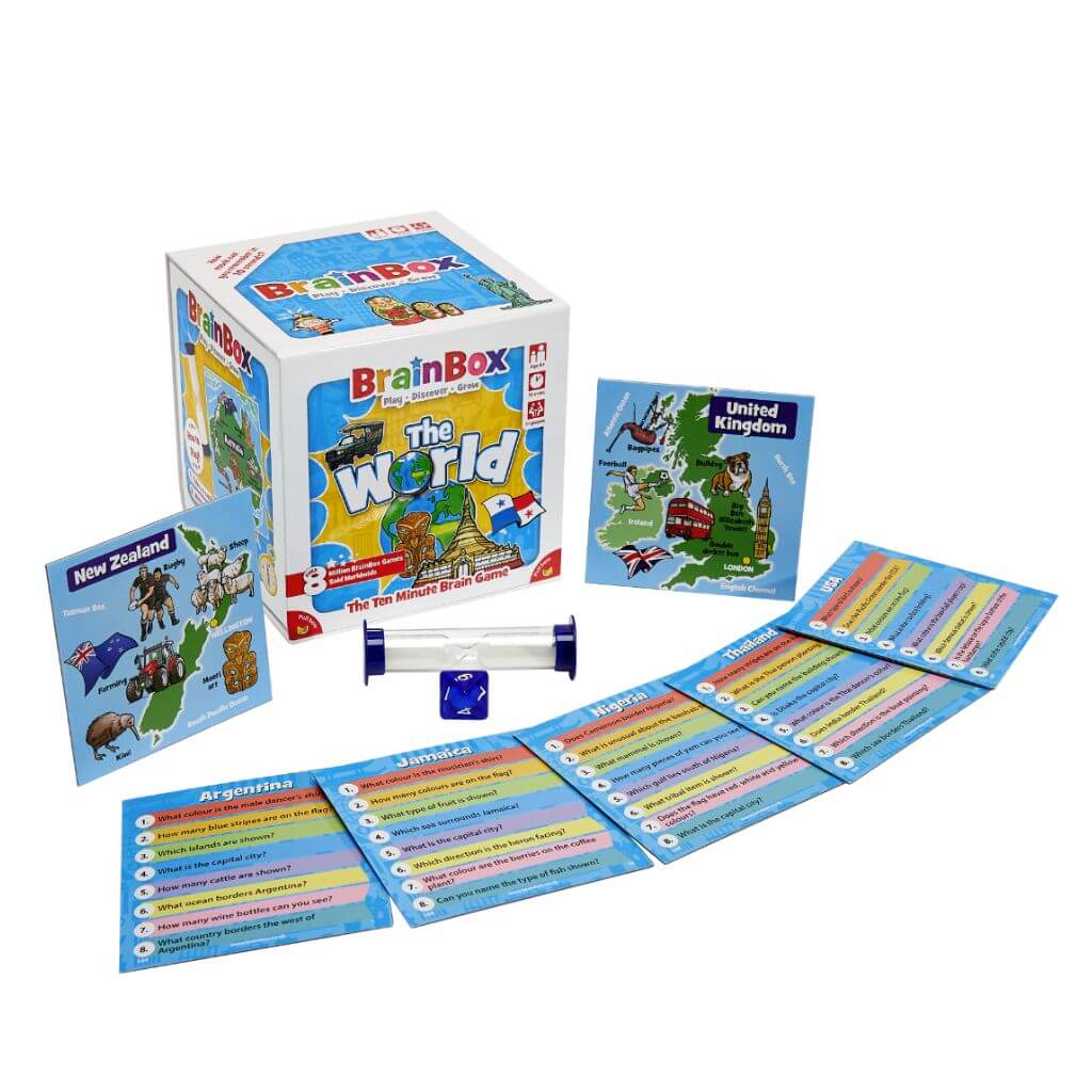 Cards of Brainbox Cities of the World 