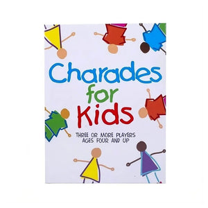 Charades for Kids Board Game on white background