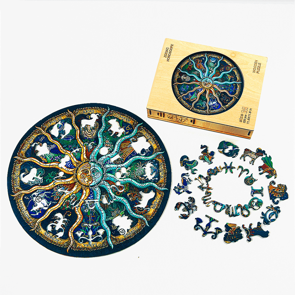 Constellations jigsaw puzzle and box