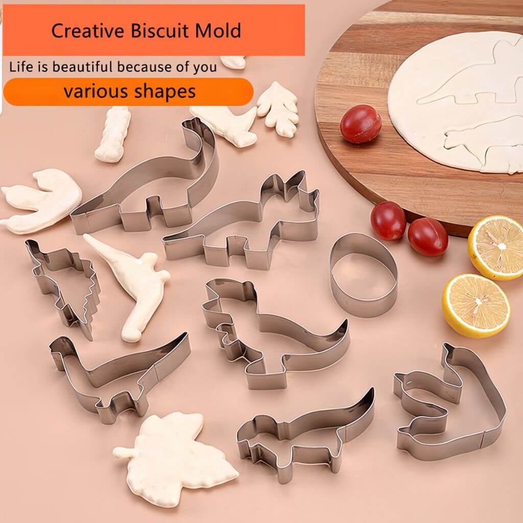 Cookie cutters dinosaur