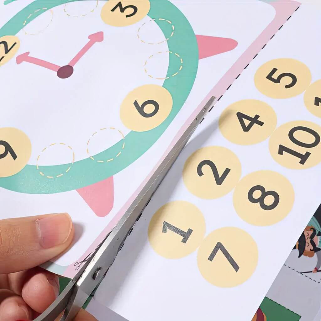 Cutting practice clock