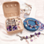 DIY bracelets purple