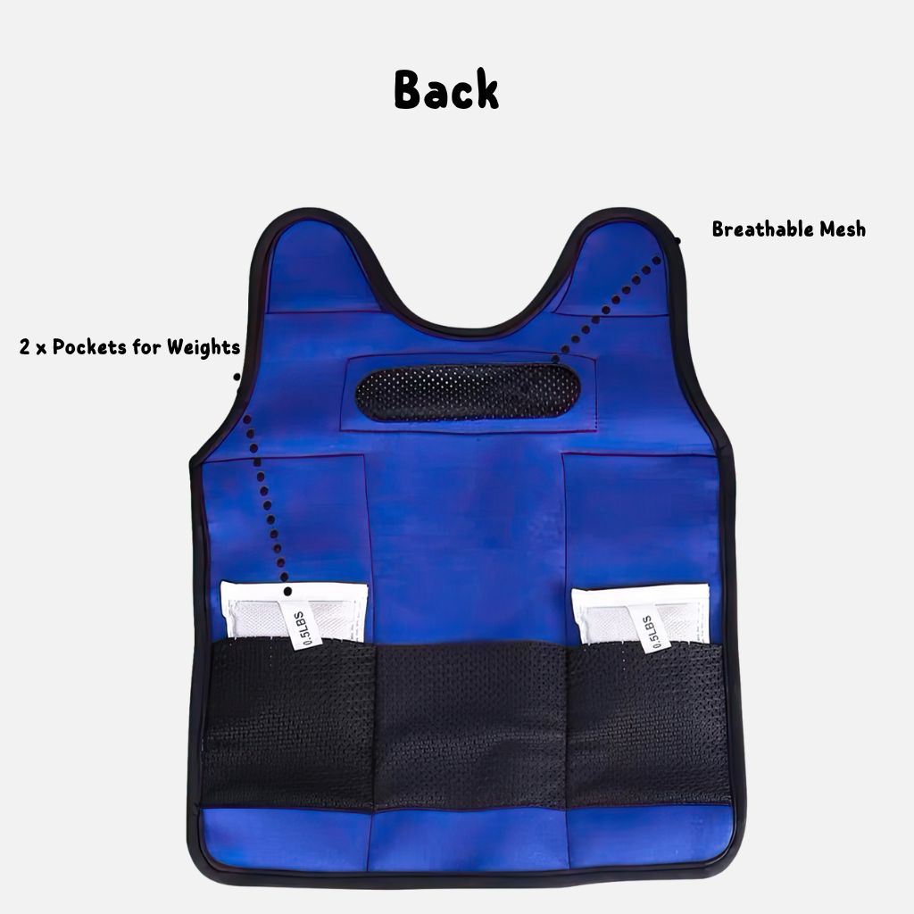 Deep pressure vest back image