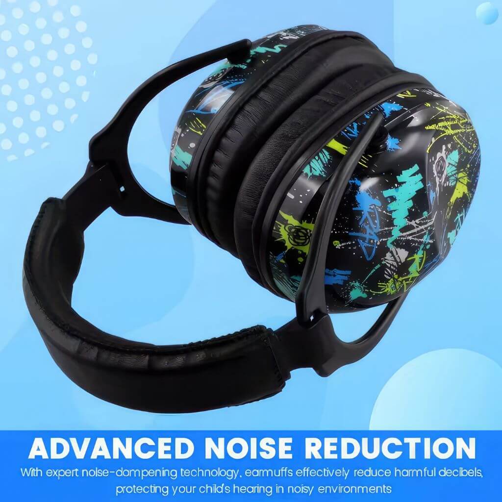 Earmuffs for kids info graphic 