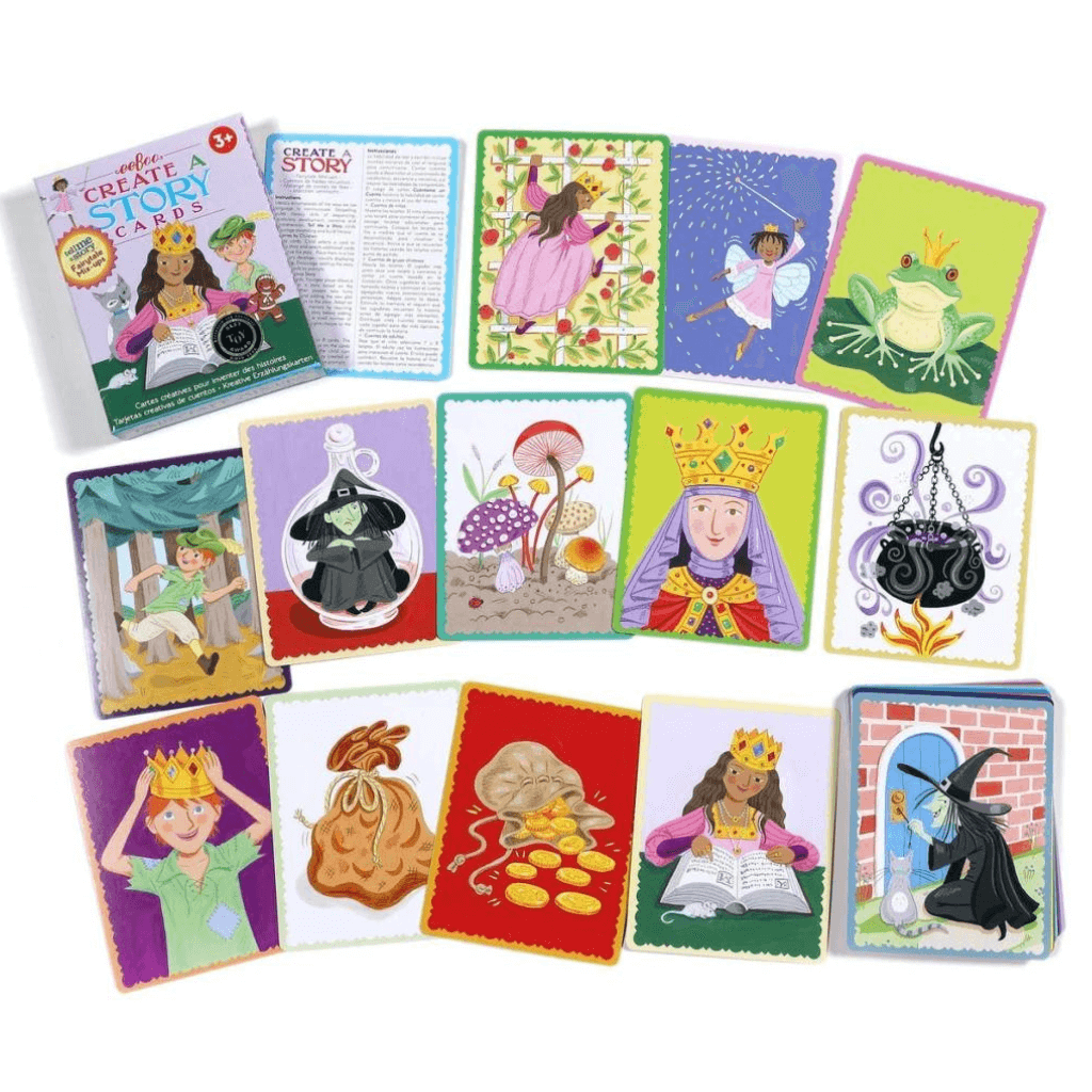 Fairytale Mix-ups Create a Story Cards by eeBoo on white background
