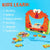 Feed the Woozle cooperative game info graphic what kids learn