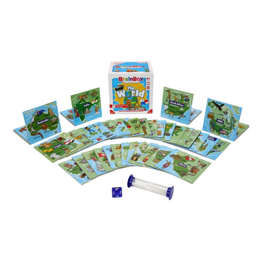 Full contents of Brainbox Cities of the World 