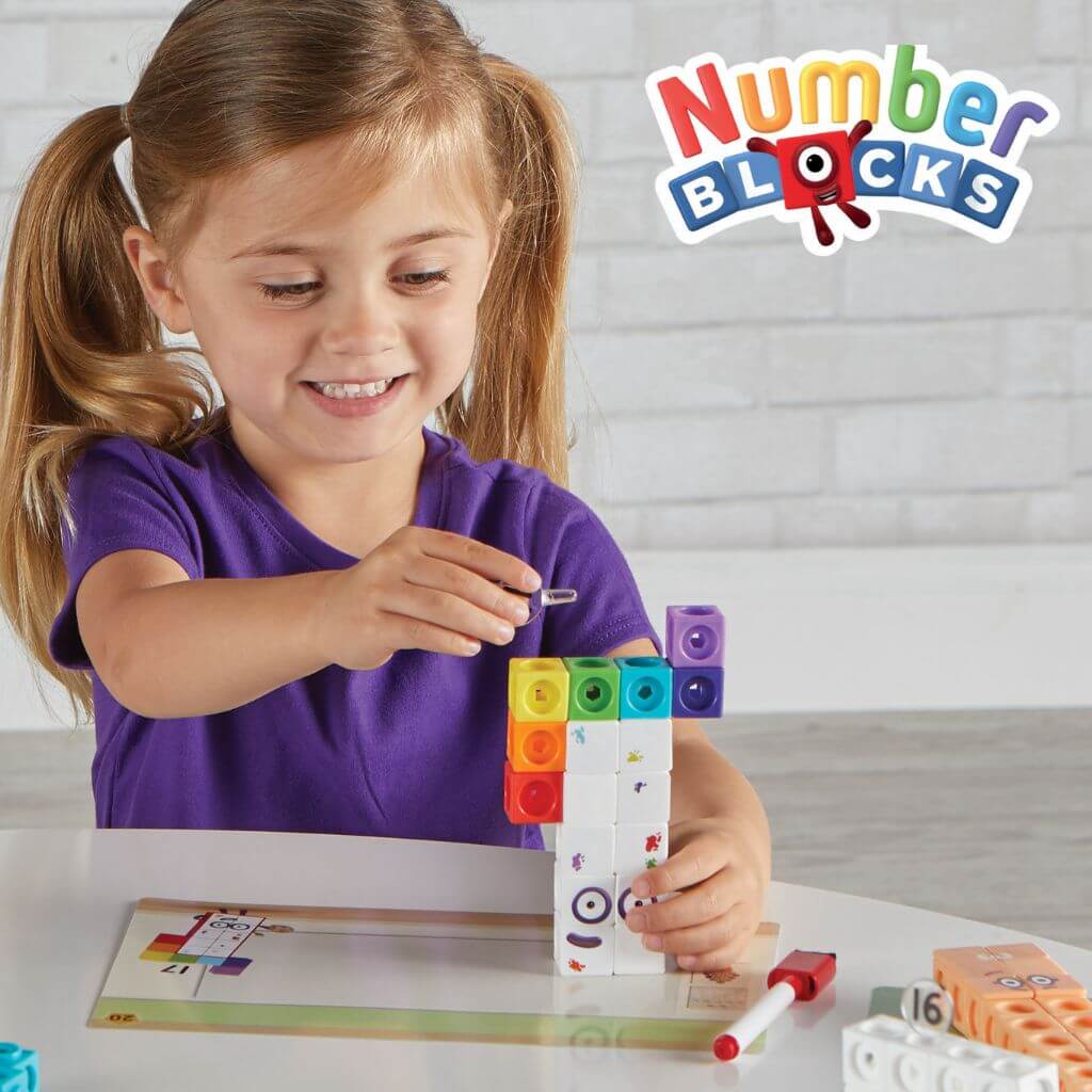 Mathlink Cubes, Numberblocks 11-20 Set