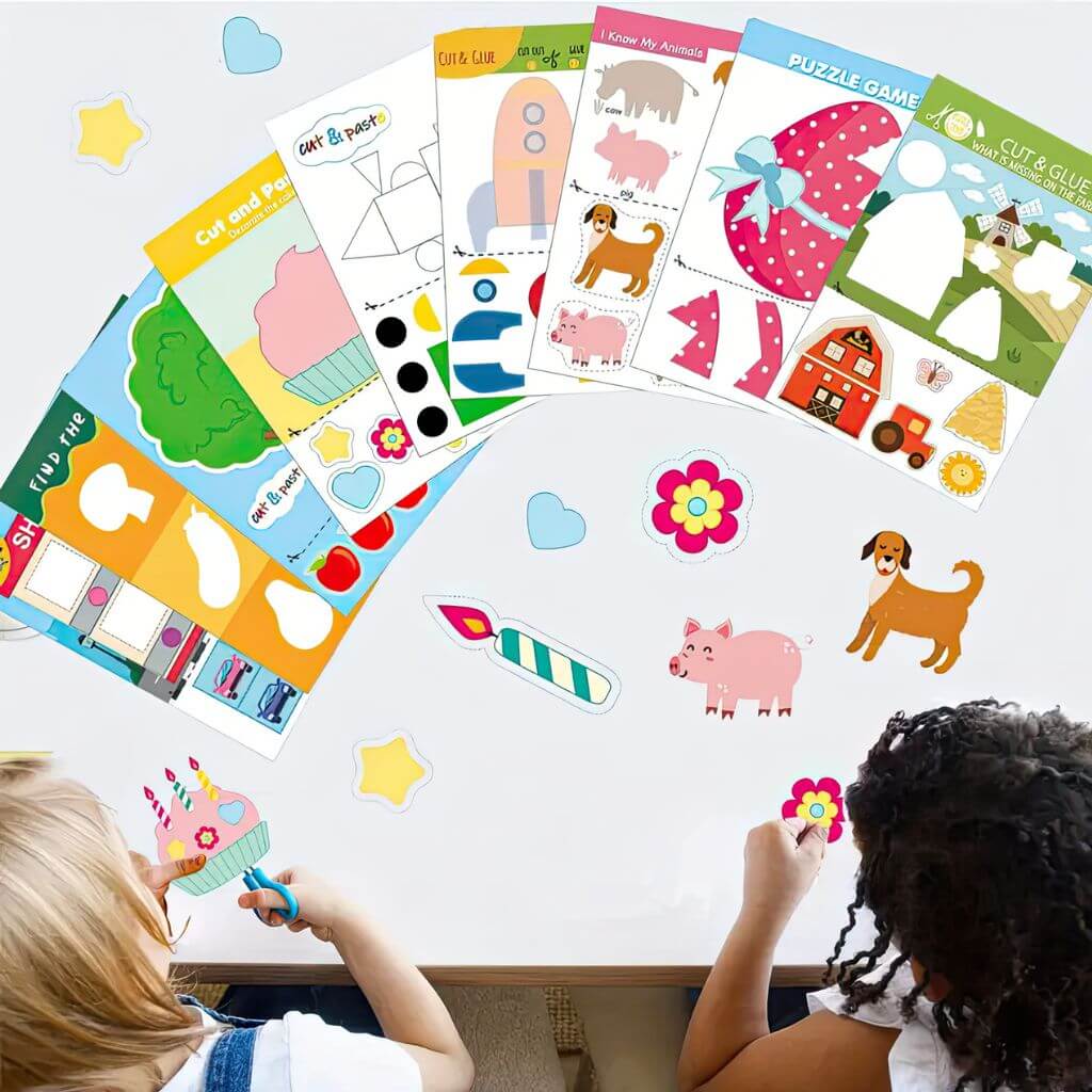 Cutting practice for preschool