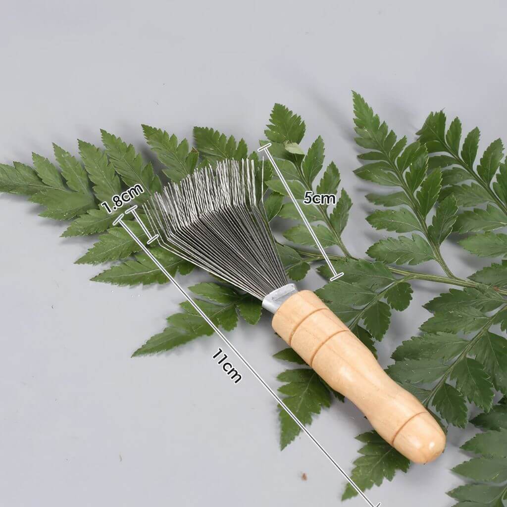 Hair brush cleaning brush dimensions