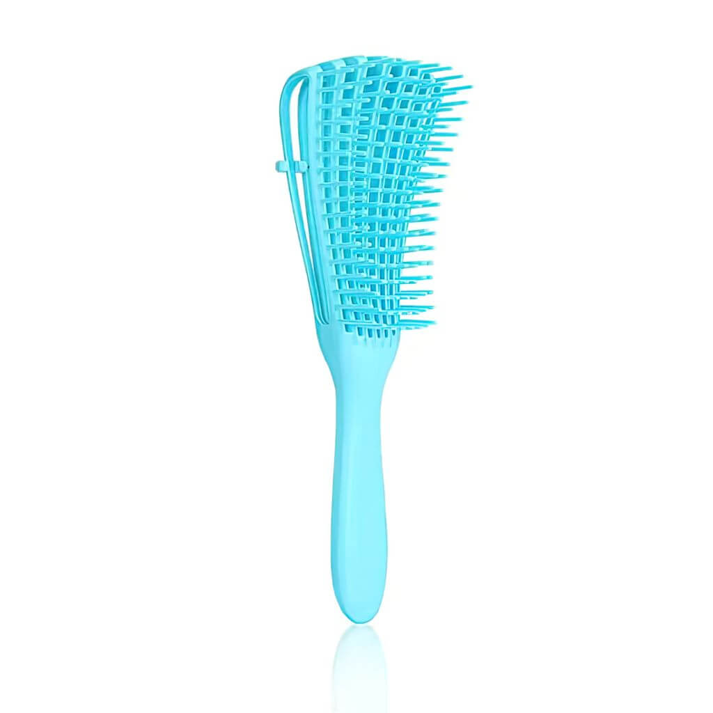 Hair brush for fine hair blue