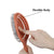 Hair brush for thick hair info graphic