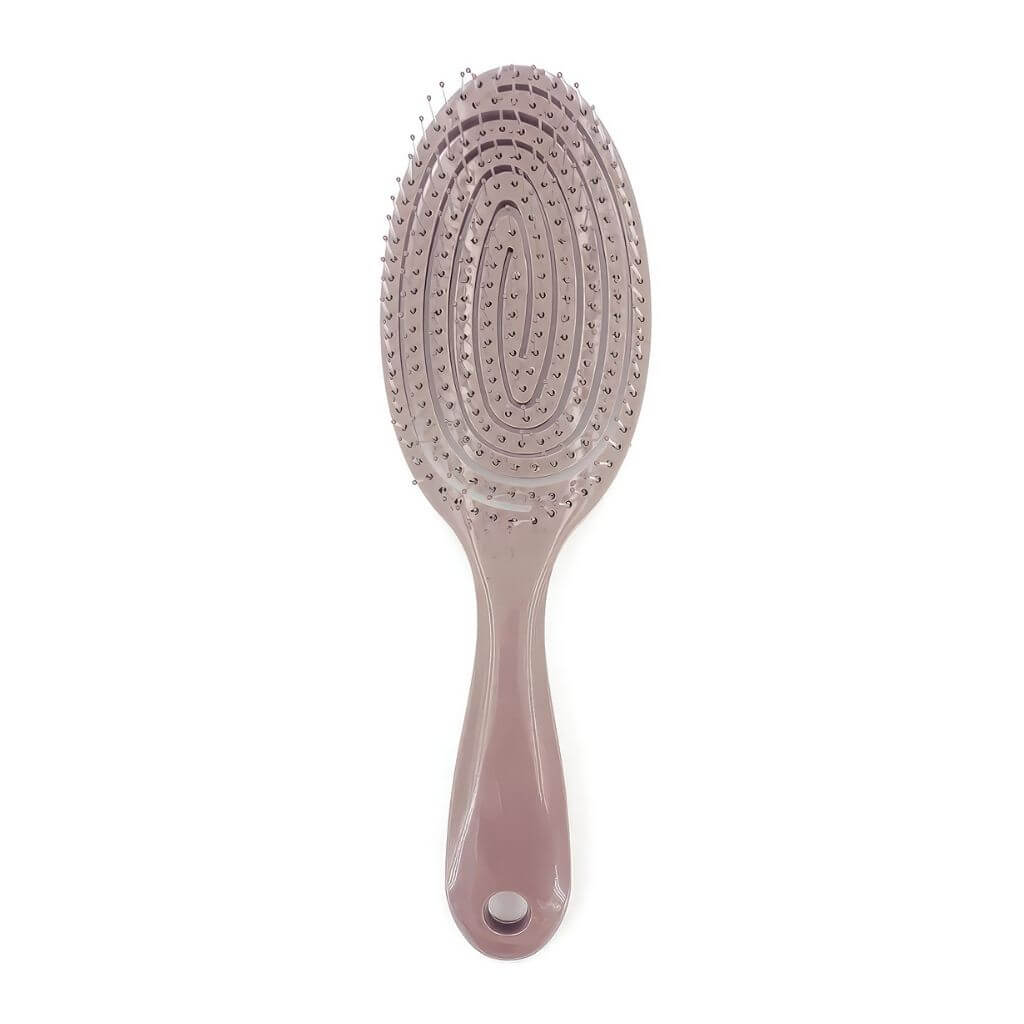 Hairbrush for thick hair dusty pink