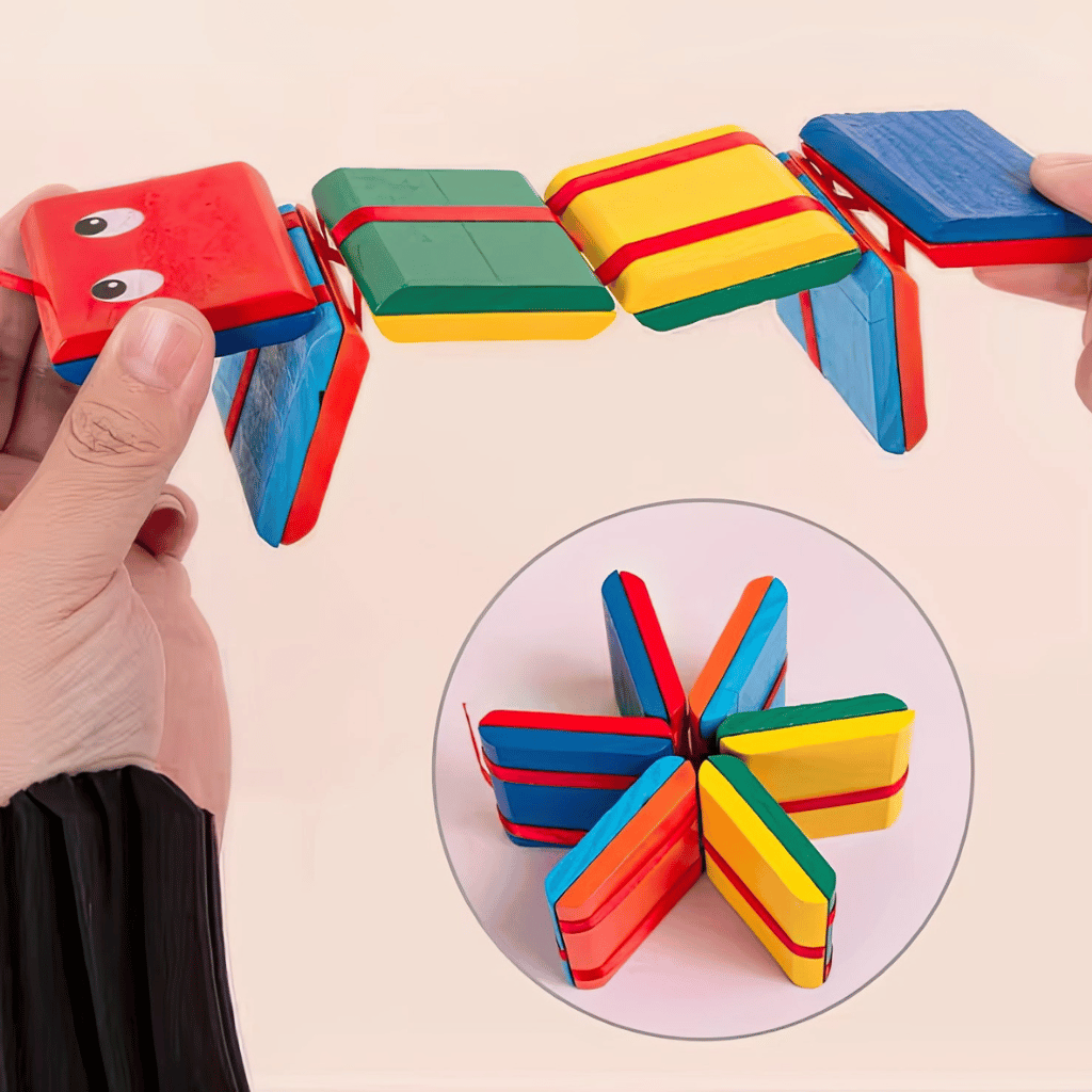 Jacobs ladder fidgeting toy
