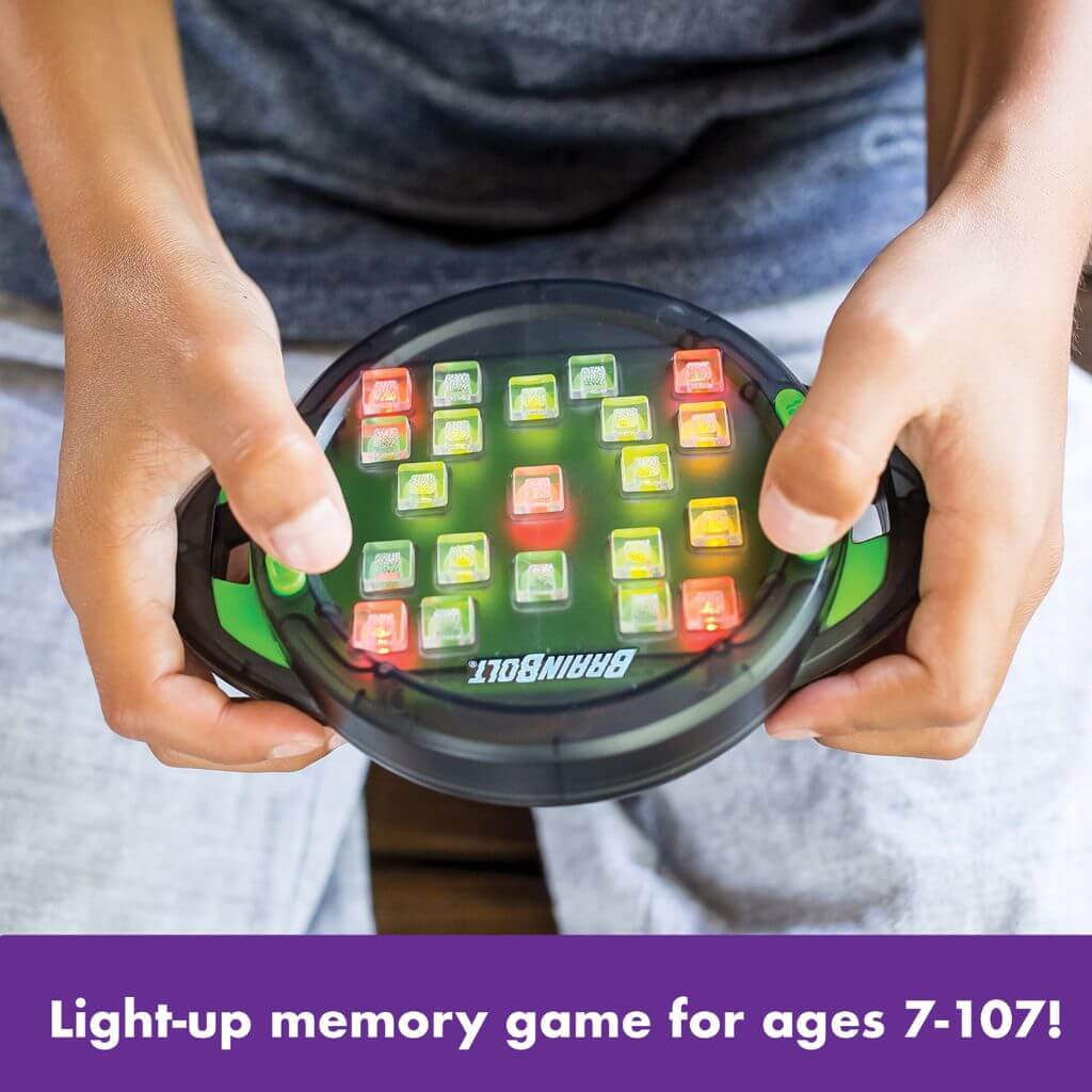 BrainBolt® Memory Game by  Educational Insights on white background