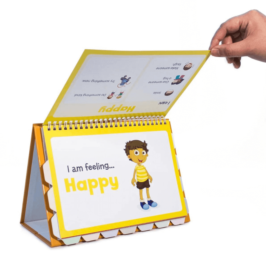 Happy Feelings Flaps by Junior Learning on white background