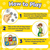Info graphic How to Play Pop to the Shops Game by Orchard Toys