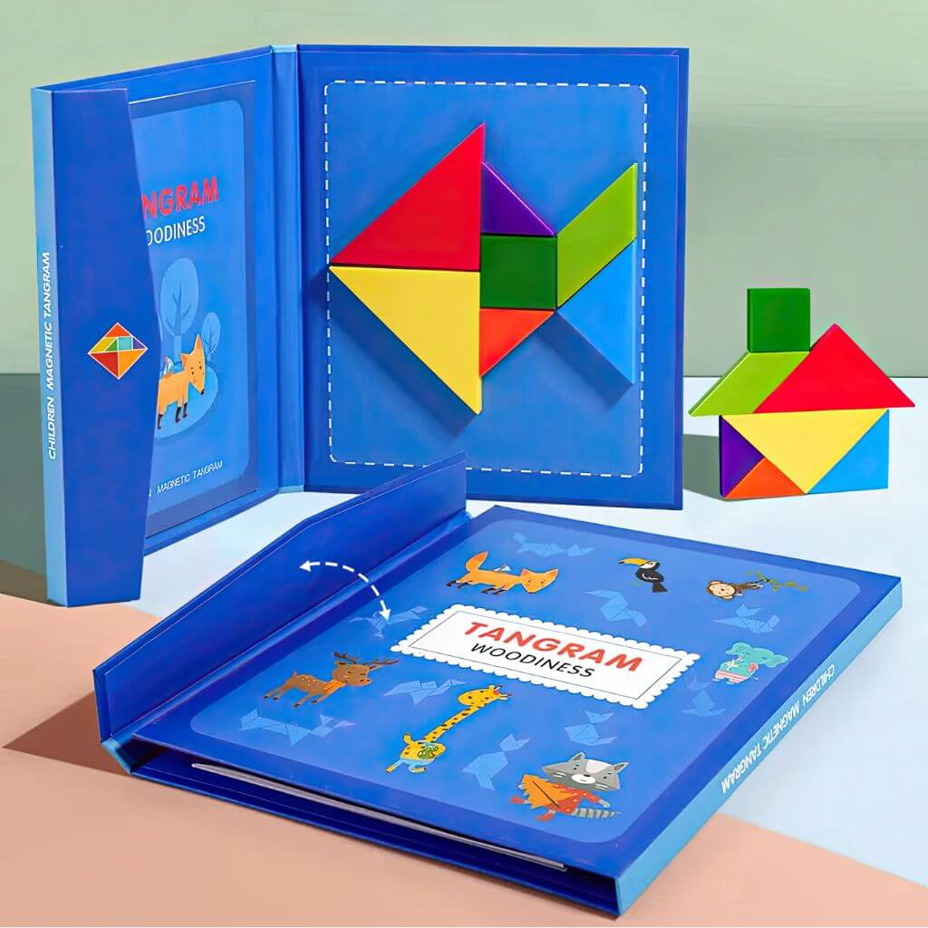 Magnetic Tangram puzzle