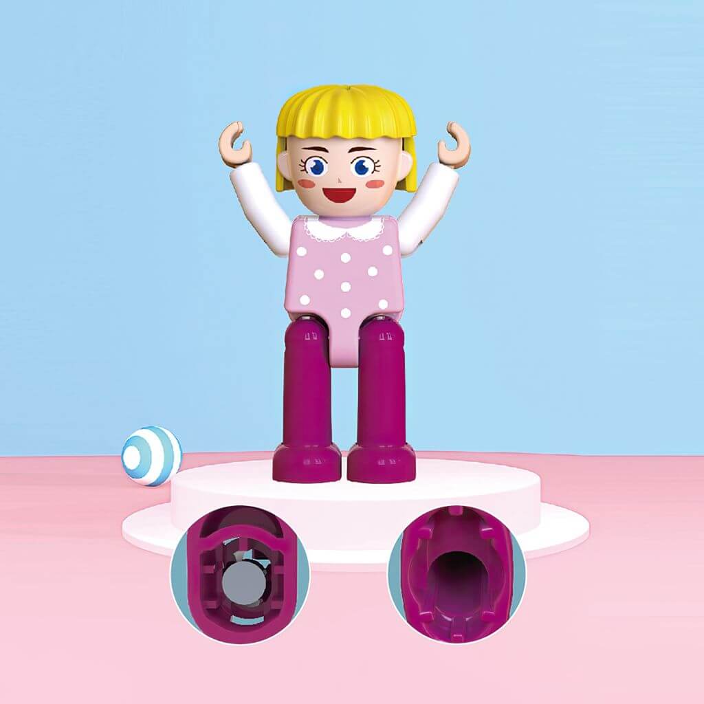 Magnetic tiles figure info graphic