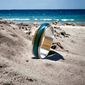 Mood ring in Australia on a sandy beach