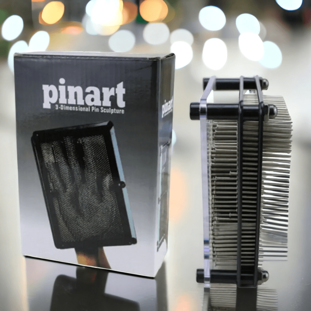 Pin art board and box