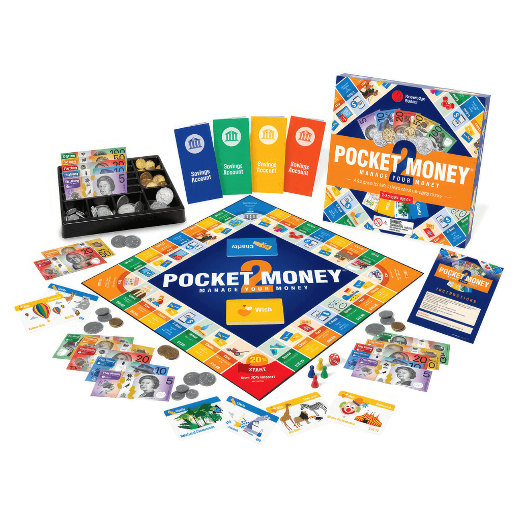Pocket Money 2 - Manage Money by Knowledge Builder box and contents