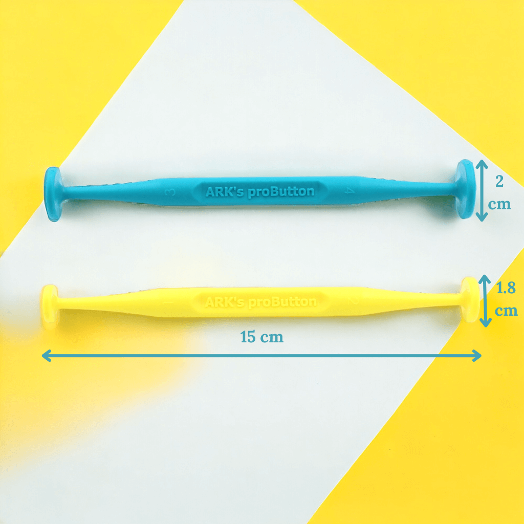  Pro Button set by Ark Therapeutic with dimensions