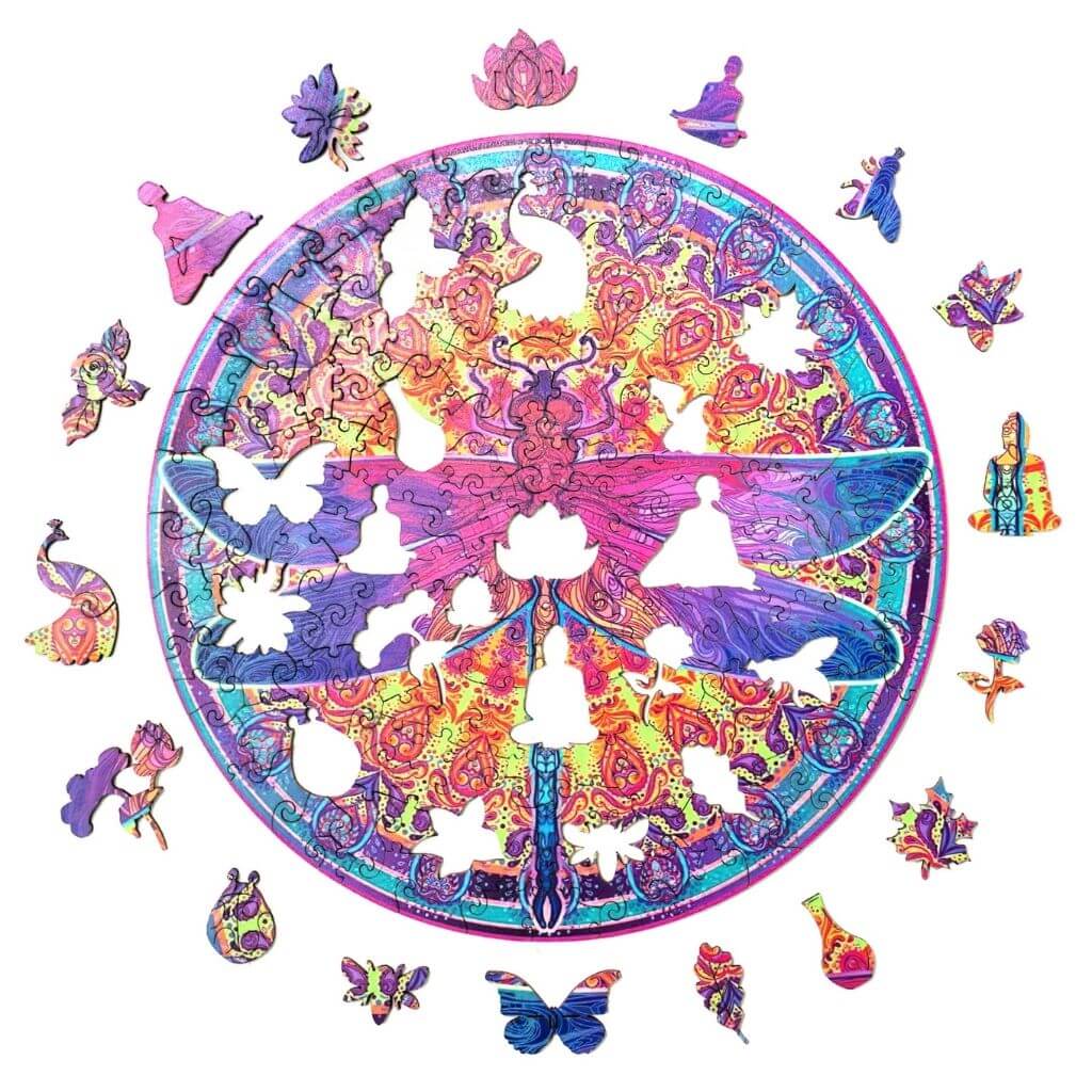 Wooden Puzzle – Dragonfly 300 Pcs