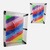Rainbow pin art