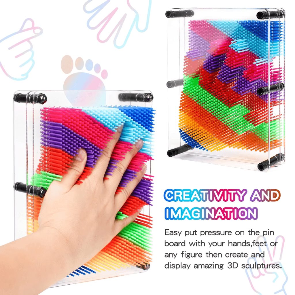 Rainbow pinart info graphic