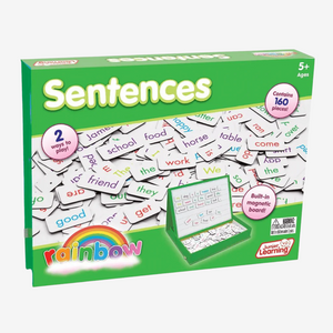 Rainbow Sentences magnetic game by Junior Learning 850010476124