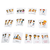 Recipe for a Friend board game by Junior Learning cards on white background