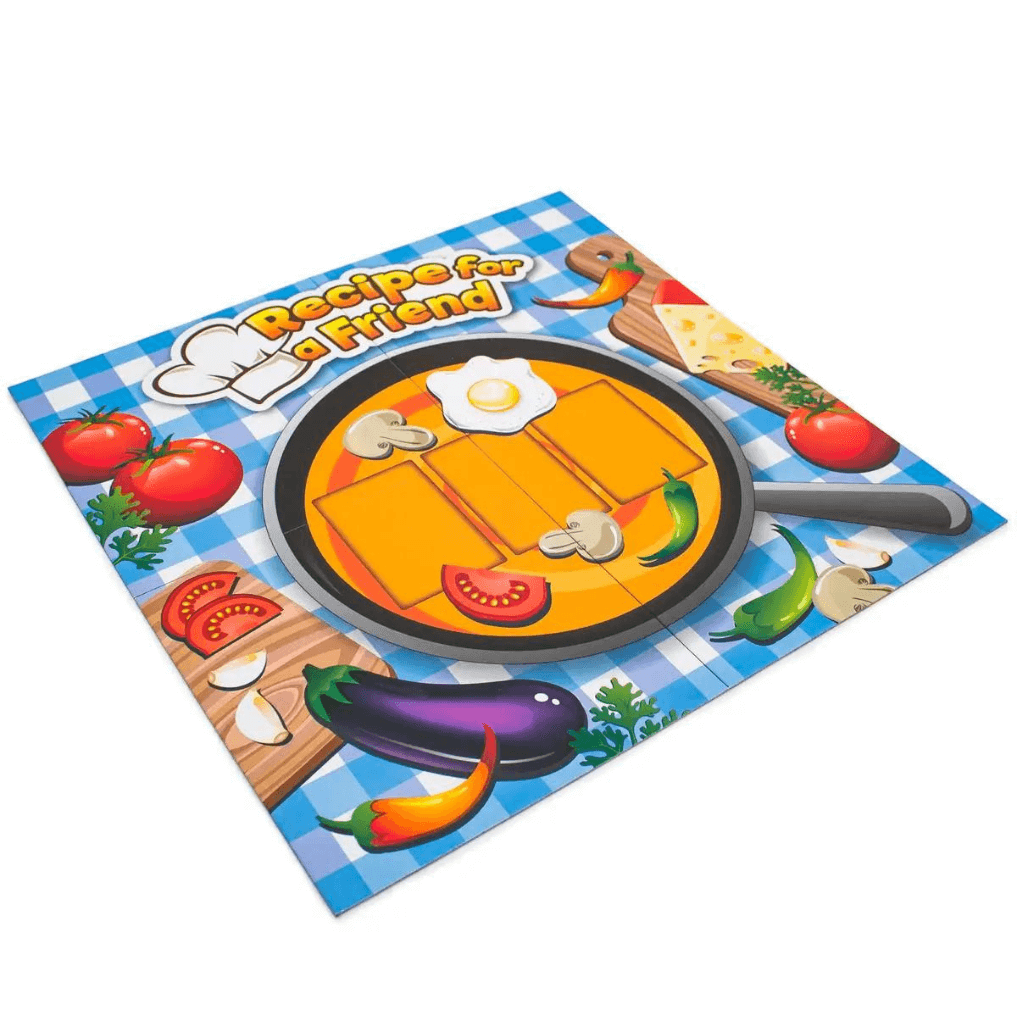 Recipe for a Friend by Junior Learning game board on white background